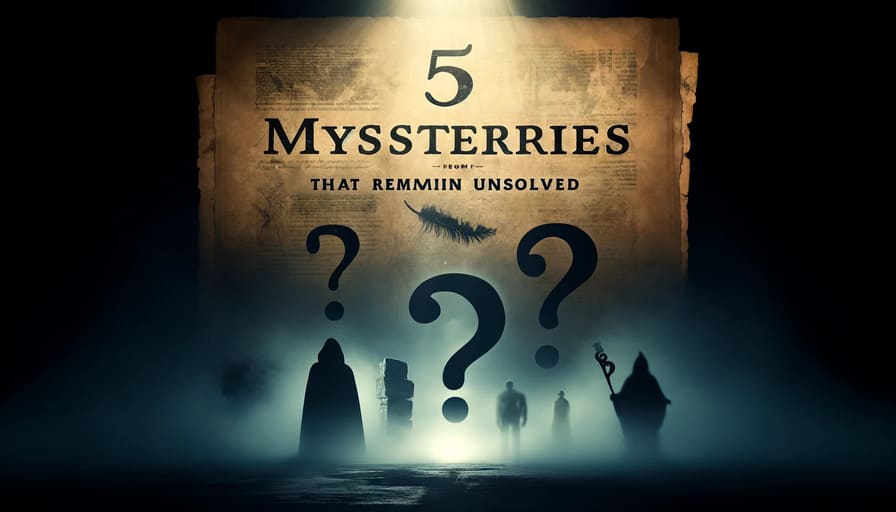 5 Mysteries from History That Remain Unsolved
